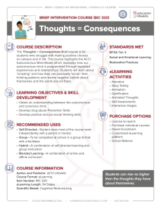 thoughts Consequences